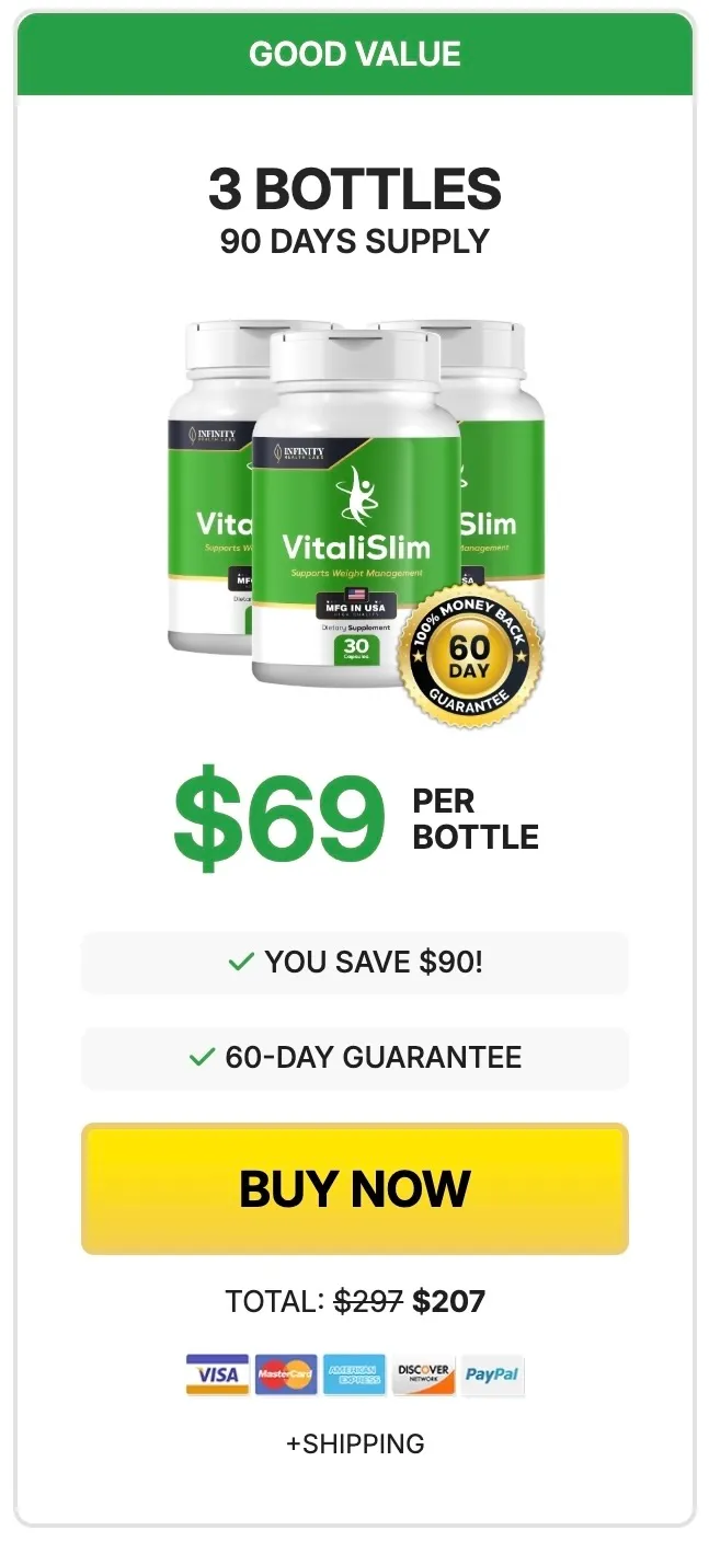VitaliSlim 3 bottle pack